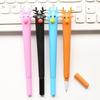 Creative Kawaii Animal Panda Snails Soft Silicone Writing Gel Pen Signature Cute School Office Supply Student Stationery Gift