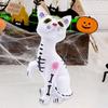 Dog Cat Ornament Bright Color Ghost Festive Atmosphere Pet Cat Dog Figure Halloween Carnival Night Decor