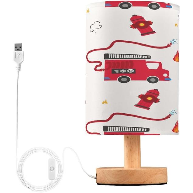 Onyx Marble Desk Lamp Stone Marbling Bedside Lamp Table Lamps Cylinder Nightstand Lamp for Bedroom Living Room Office Decor