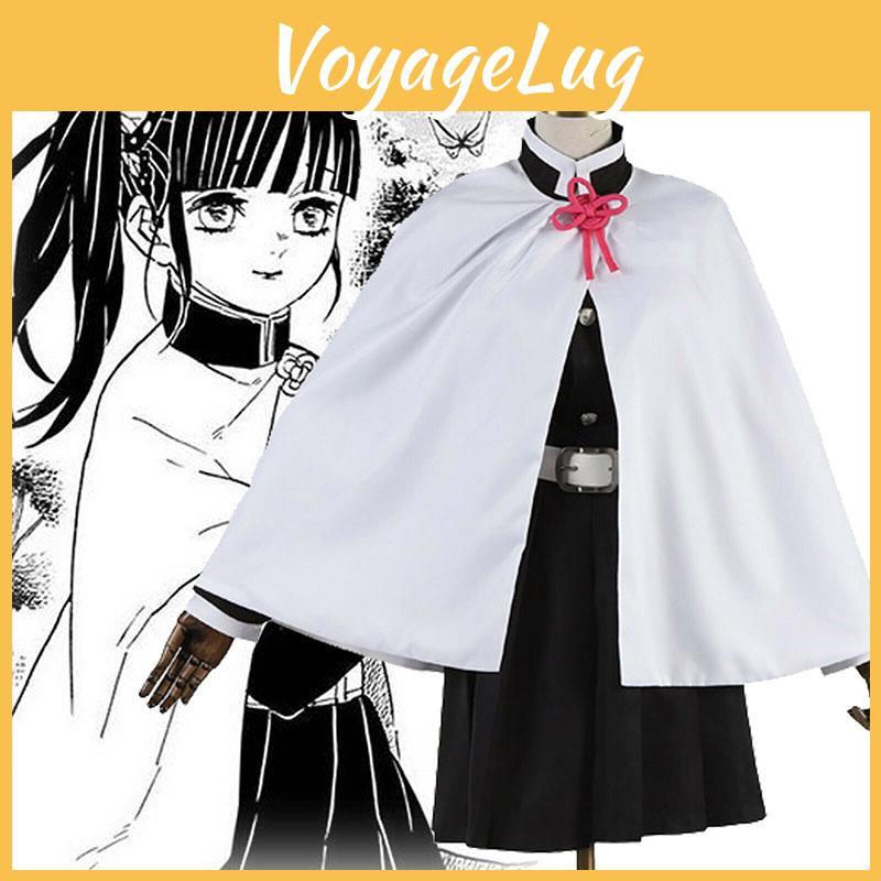 Уникальный Косплей Костюм Цуюри Канао из Demon Slayer Kimetsu No Yaiba Идеальной Посадки