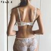 DKGEA Lace Bra Set Transparent Underwear Sexy Women Brassiere Plus Size