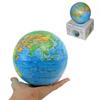 360 Degree Rotating Lighted World Globe