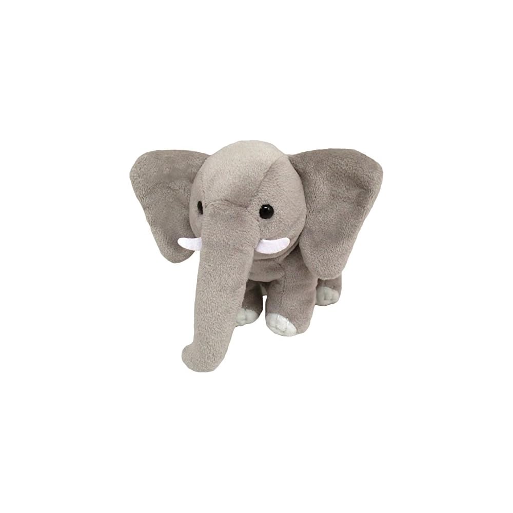 Sanei Boeki Original Plush Toy Purlun Animal Elephant 7.5x16x11.5cm