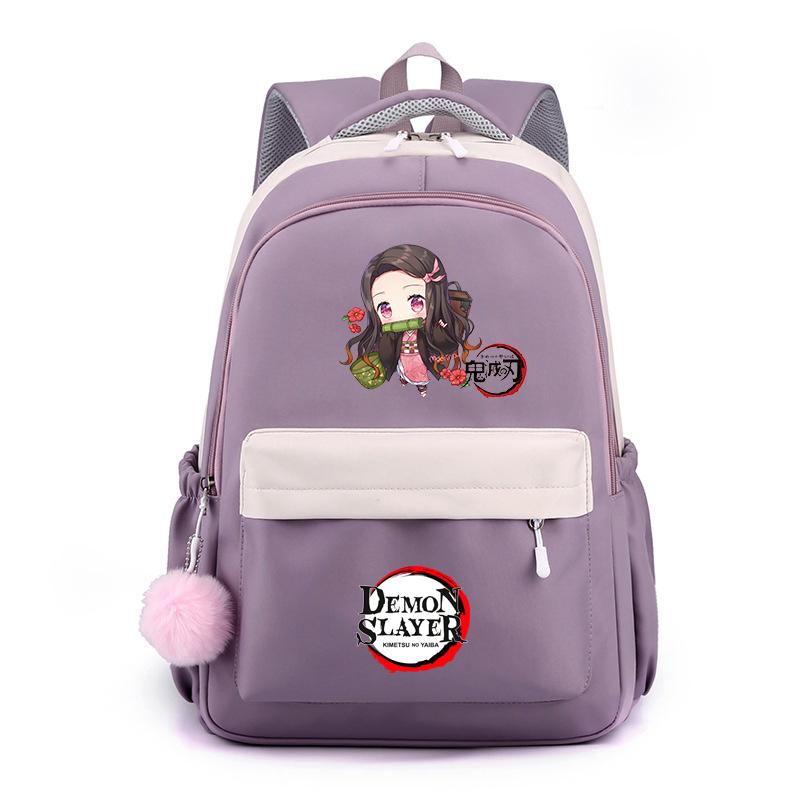 Рюкзак в стиле аниме для девочек и мальчиков, школьный рюкзак Kawaii, подарок для детей, женские дорожные сумки, студенческий рюкзак для подростков, рюкзак для школы