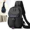 New Trend Breast Bag Men's Fashion Casual Crossbody Bag Men's Shoulder Backpack Premium Outdoor Anti-splashing Bag