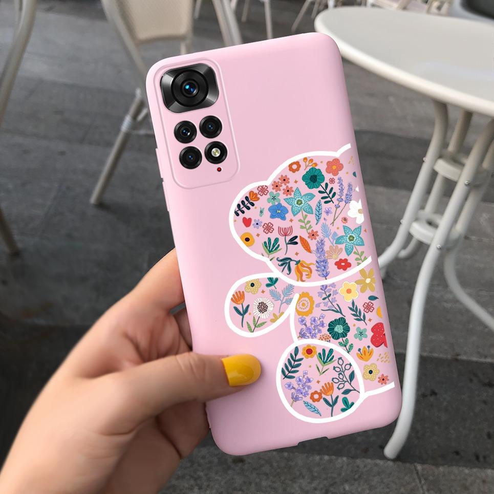 Стильный чехол для девочек для телефона Xiaomi Redmi Note 12 Pro Мягкий TPU чехол для Redmi Note 12 12s 4G note12 Pro Plus Pro+ 5G Чехол