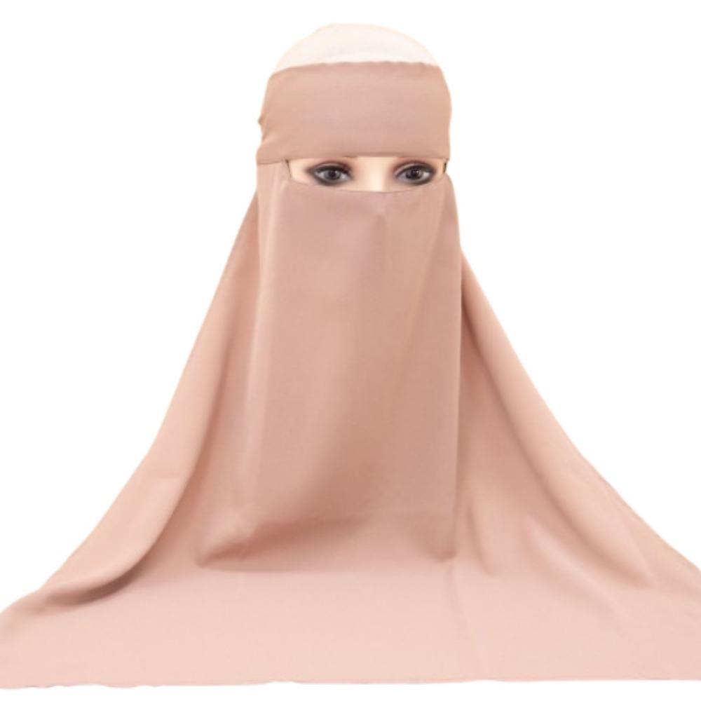 Мусульманские платки с завязками сзади, эластичный исламский головной платок, скромный головной убор из ниды, шапочка для повседневной носки