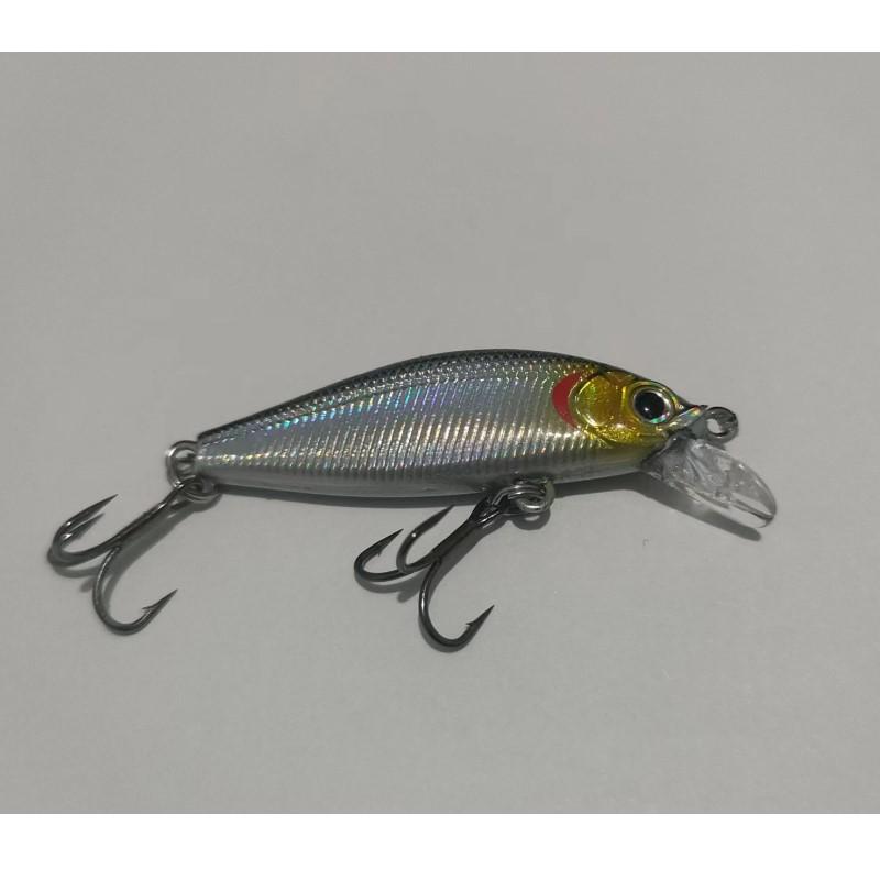 Приманка Микроджиг 5см 3.2г, Дальнобойный Тонущий Воблер, Красноглазый Мандарин Басс, Все Слои Воды