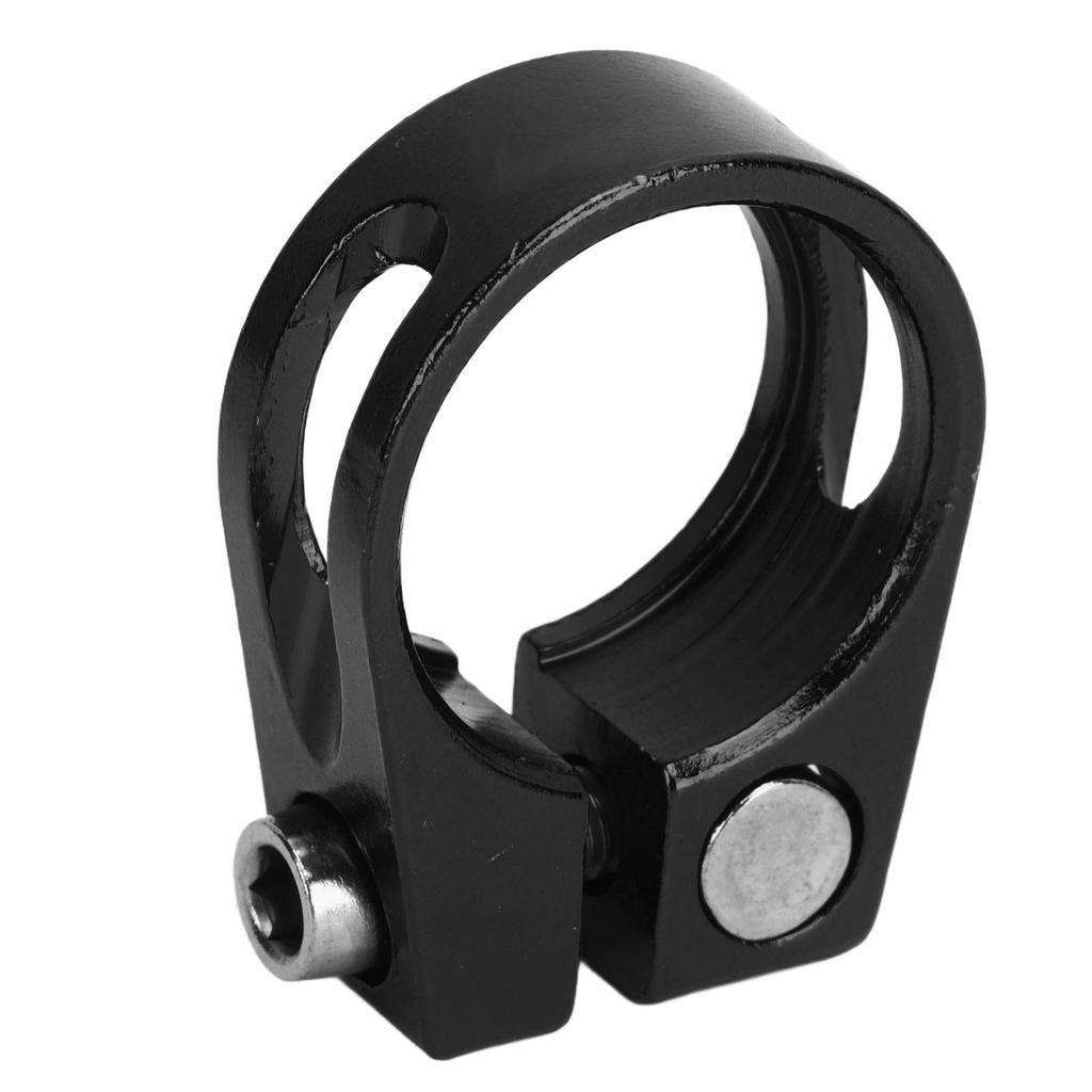2Pcs Bicycle Seat Post Clamp Lightweight Stylish Rustproof Bicycle Quick Release Seatpost Collar