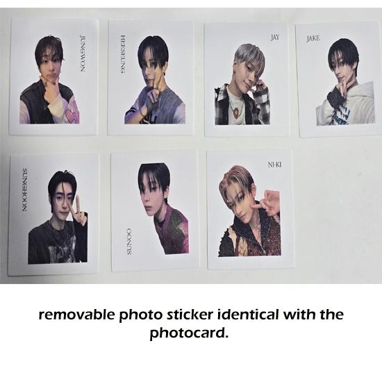 ENHYPEN Альбом Orange Blood с фотокарточками POB