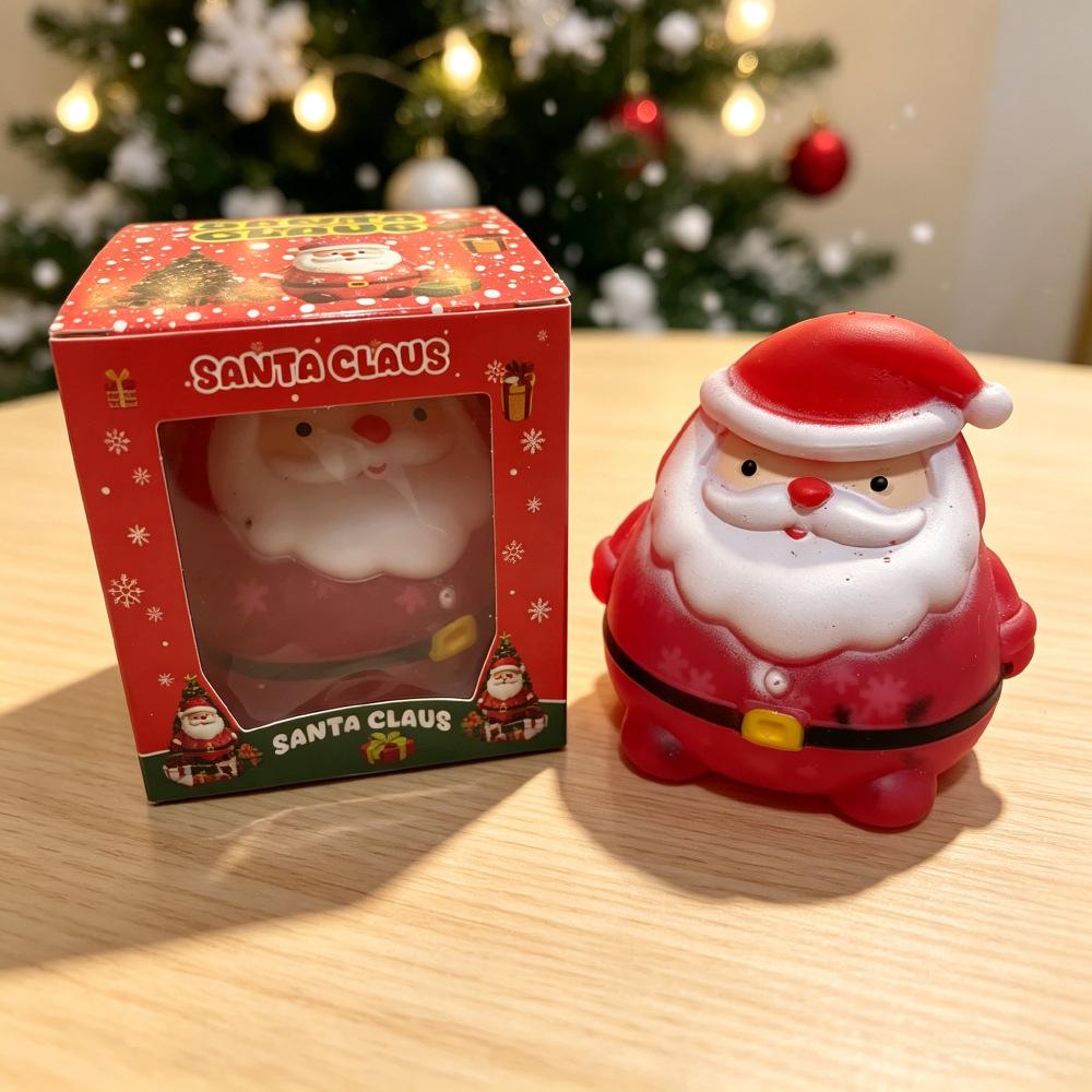 Santa Claus snowman Stress Snowman Fidget Relief Sensory Pinch Reindeer Christmas Gift Slow Rebound Antistress Squeeze Gifts