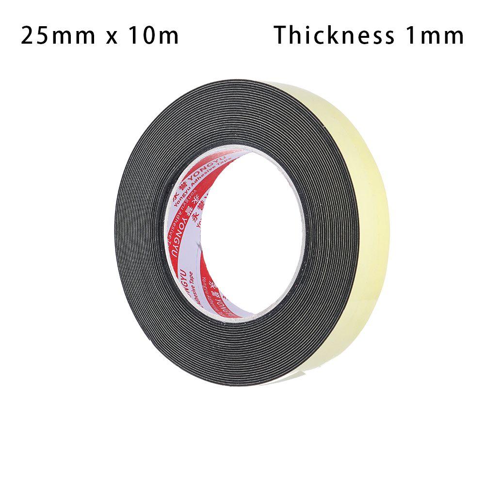 Door Waterproof Sound insulation Single Sided Adhesive Rubber Strip Tape Foam Sponge Seal Strip