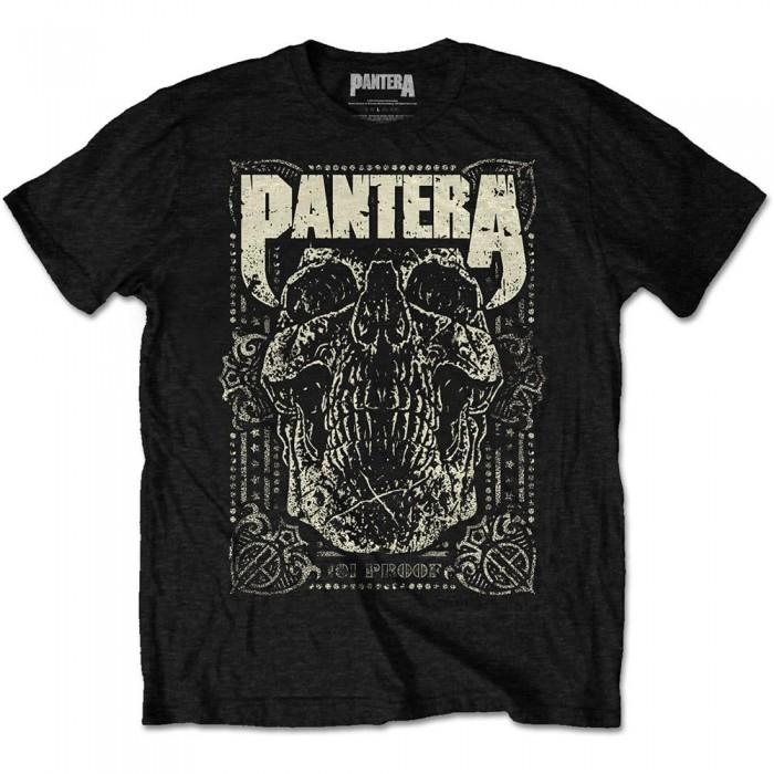 Pantera Unisex Adult 101 Proof Skull T-Shirt