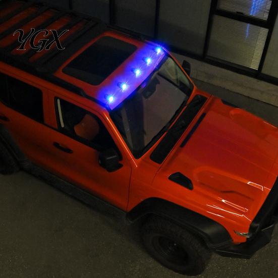 Vehicle Safety Light Solar Roof Strobe with Remote Control Waterproof Wireless LED Warning Smart Sensor for Trucks Cars Motorcycles Operated