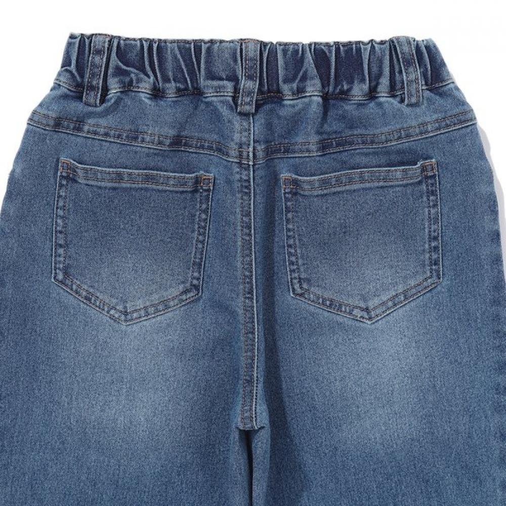 The Coffee Bean Tea Leaf Blue Washing Straight Denim Ba11pt01bu