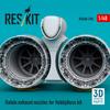 Reskit 1/48 Сопло после сгорания Rafale (для Hobby Boss) Пластиковый модельный набор Детали RSKU48-0596 (Самолет)