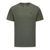 Comfortable Breathable Quick-Dry Round Neck Casual Short Sleeve T-Shirt Men Tops Silver Gray Green BXWTTS01-GN