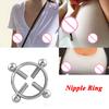 1 шт., регулируемое натяжение, круглое кольцо для сосков, безникелевая сталь для прелюдии
