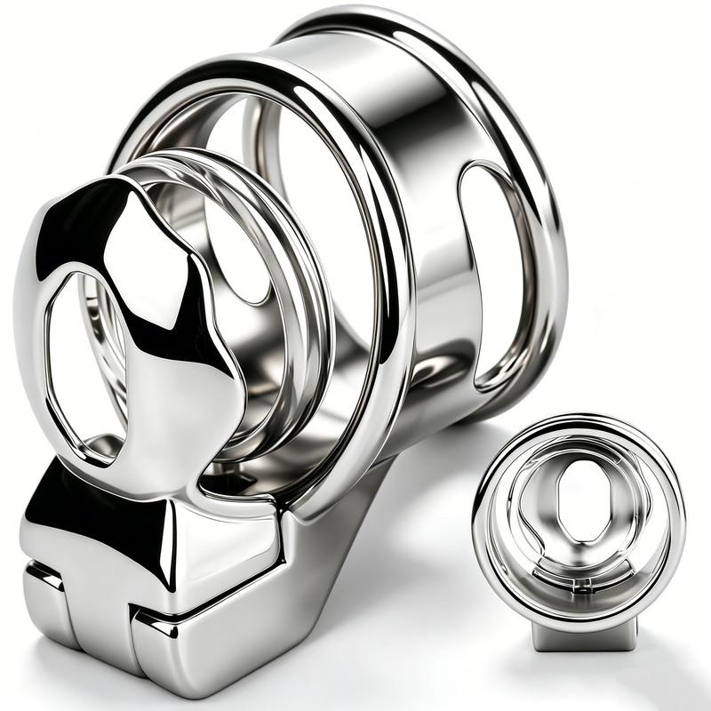 LICKER Stainless Steel Detachable Male Chastity Cages Snugly Penis Bondage Erotic Urethra Lock With Belt Dick Restraint Sex Toys