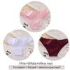 FINETOO 3PCS/Set M-XXL Panties Women Cotton Lingerie Woman Underwear Sexy Femme Underwear Girls Underpant Panty 7 Solid Colors