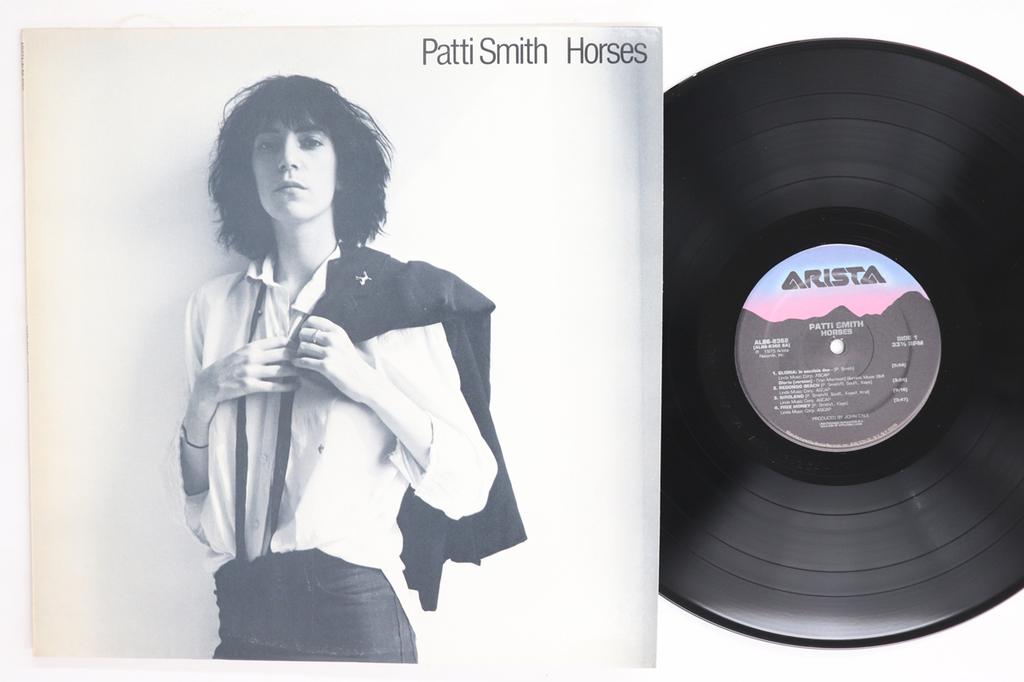 LP Record PATTI SMITH GROUP Horses ALB68362 ARISTA 1985 US Rock Used