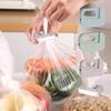 3 шт. Магнитный квадратный зажим для герметизации продуктов для сохранения свежести Герметичный пластиковый зажим для герметизации закусок Зажим для пакетов с защитой от влаги для ежедневного использования