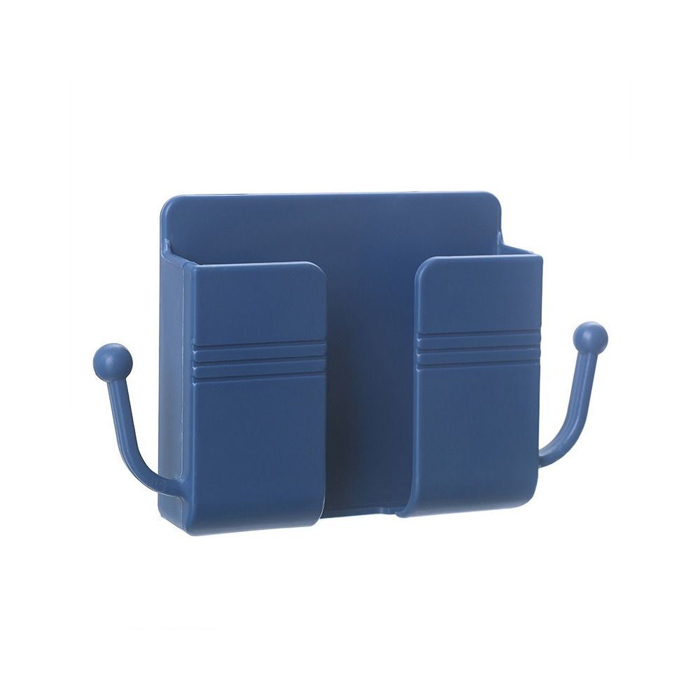 1Pcs Mobile Phone Plug Wall Mounted Storage Box Wall Holders Phone Charging Holder Rack