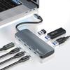 USB C to USB C Hub 10Gbps Gen2 3x 10Gbps 3x USB 10Gbps порта 100 Вт подача питания с 10 Гбит/с адаптер Gen 2 Hub для устройств MacBook C 7-в-1 USB-C