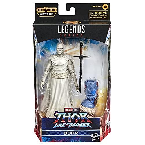 Hasbro Marvel Legends Series Тор: Любовь и Гром Гор F1406 Оригинальный 6-дюймовый (15см) Фигурка с 3 аксессуарами для сборки