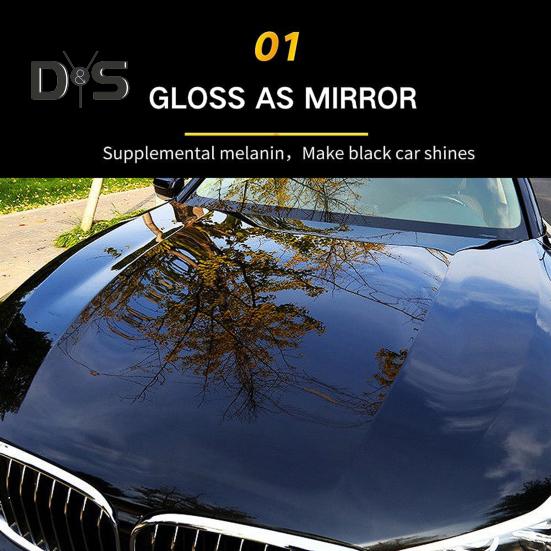Автомобильный восковой полироль 3-в-1 Керамическое покрытие Полироль Воск Длительная защита Легко наносится Удаляет царапины Окисление Уход за лакокрасочным покрытием автомобиля Защитный воск