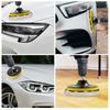 Car 5pcs/set 5 Inch Polishing Waxing Buffing Wheel Pad Car Polisher Kit For Auto M10 Drill Connector Car Paint Care Car-styling
