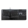 Perixx Px Ergo Mech Ergonomic Keyboard Mechanical Full Size Low Profile Wired Connection USB Compatible with OS X Black English Layout Windows/Mac