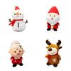 Soft Santa Christmas Claus Reindeer Plush Toy Doll Kids Sleep Gift Companion