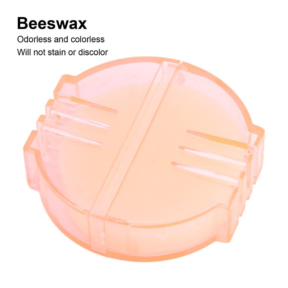 Pink Plastic Box Beeswax Thread Conditioner Wax Thread Conditioner Embroidery Supplies