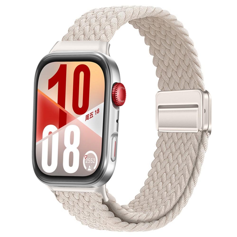 Нейлоновый ремешок для HUAWEI Watch Fit 4 Pro/Fit 3/4 Умные часы Замена ремешка на запястье Магнитный плетеный браслет ремешок HUAWEI fit 4 Ремешки