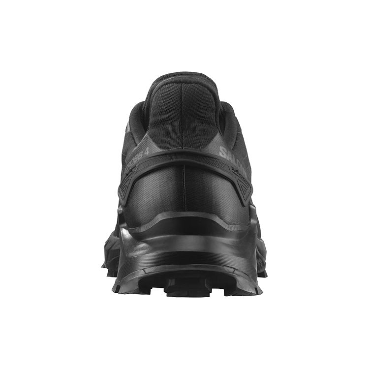 SALOMON Supercross 4 Leather Comfortable Low Top Outdoor Functional Shoes Men Shoes Black 417362