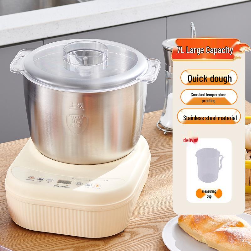 Умный сенсорный тестомес Wanlida из нержавеющей стали с контролем температуры и большой вместимостью