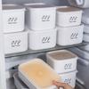 900ML PP+PE Lunch Box Food Storage Container for Fruits Vegetables Beans (BPA-Free, No FDA)