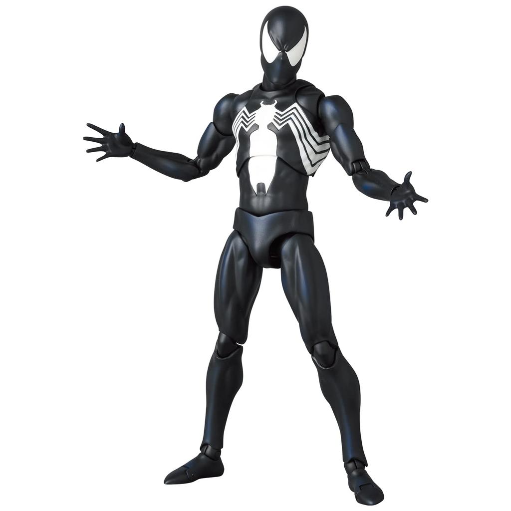 MAFEX Черный костюм Комикс Приблизительно 155 мм экшен №147 Человек-паук Вер. высокая, предварительно окрашенная фигурка.