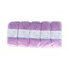 Yokota Parasol Medium Single Light 6900 Yarn, Acrylic, Weight, Color, 5-Ball Set, Col.14, Purple,