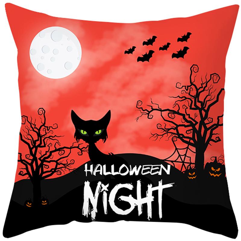 Домашний декор, наволочка с тыквой на Хэллоуин, креативная наволочка с принтом, наволочка для дивана, вечеринки, дома, автомобиля, наволочка 45x45 см, Funda de Almohada