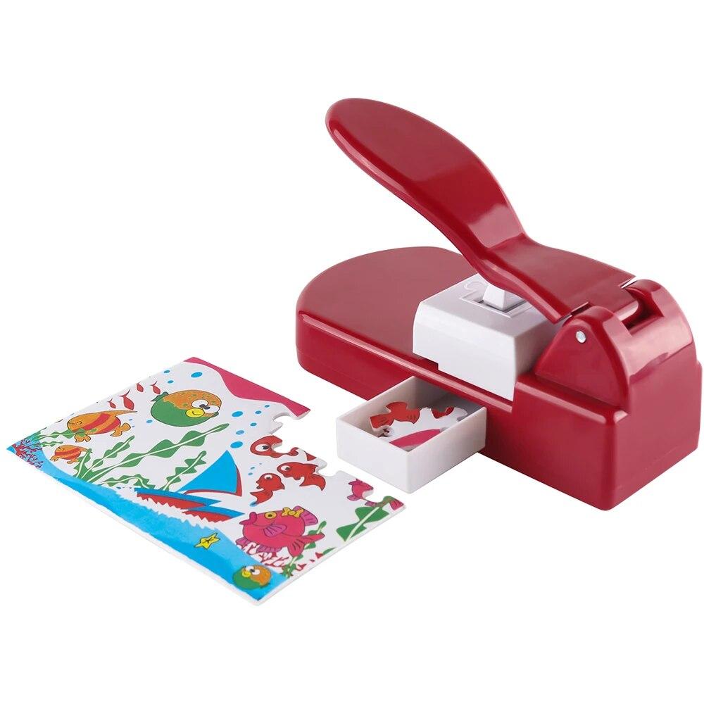 Новый креативный пазл, машина для тиснения цветов, пробойник, детские развивающие игрушки, материалы ручной работы «сделай сам», 1 шт.