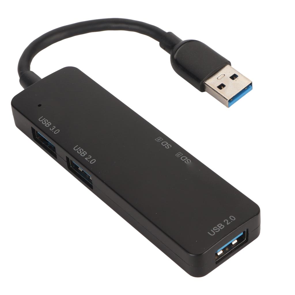 Док-станция USB3.0 со слотом для карты памяти Компактный портативный USB-концентратор для передачи и хранения данных