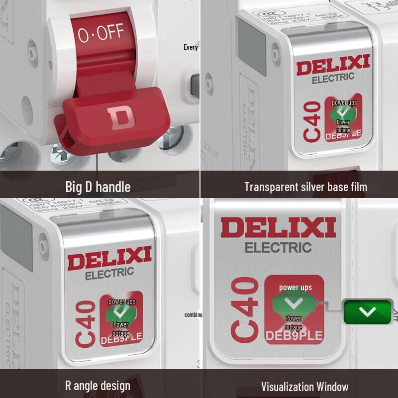 Delixi Electric DEB9 Series Leakage Protection Circuit Breaker