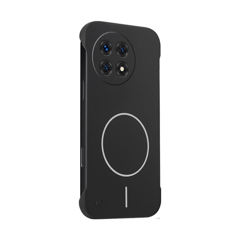 Совместимый с OnePlus Ace 5, этот защитный чехол с ощущением кожи, магнитный, матовый, ударопрочный, однотонный, защищающий от отпечатков пальцев, обеспечивает бесшовную защиту.