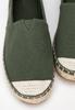 Wittchen Men's Espadrilles With Braided Toe Green Textile Material