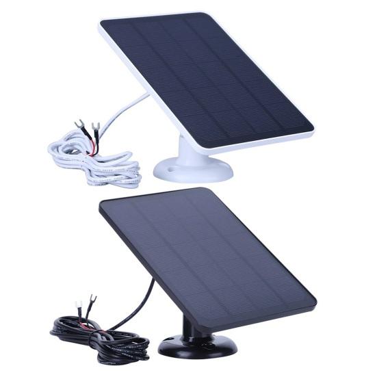 Солнечная панель 4 Вт 5 В для зарядки камеры Ring, водонепроницаемая для использования на открытом воздухе