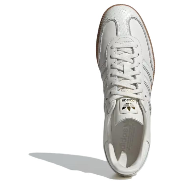 adidas Кроссовки Samba OG Snakeskin Pack Unisex, белые, цвет: белый, резина IF1985