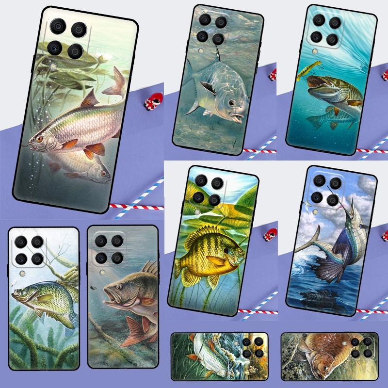 Fish Fishing For Samsung Galaxy M16 M06 M12 M13 M14 M15 M35 M55 M34 M54 M33 M53 M21 M31 M11 M32 M52 Case