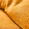 Parure de couette "Nid d'abeille" 240 x 220 pour lit 2 Places 140 à 160 cm - Nid d'abeille Curry - Nid d'abeille Curry -